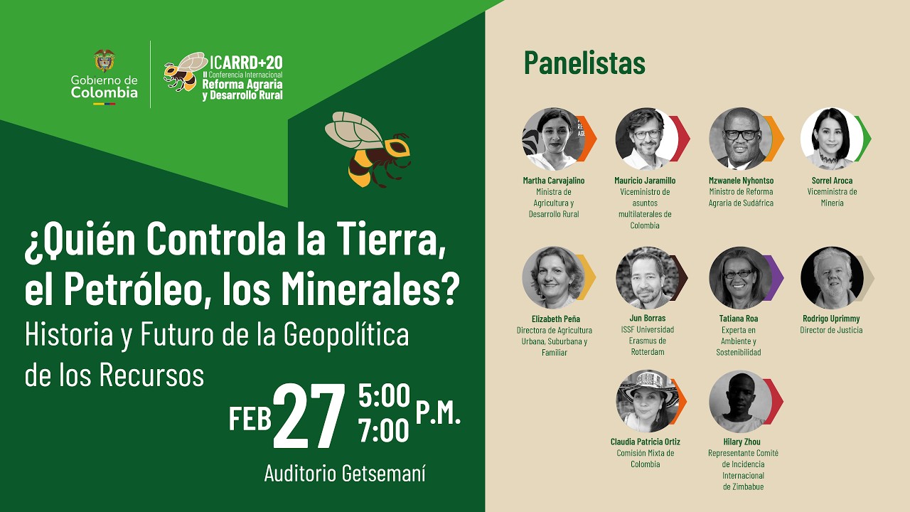 ¿Quién controla la tierra, el petróleo y los minerales? Historia de la geopolítica de los recursos.