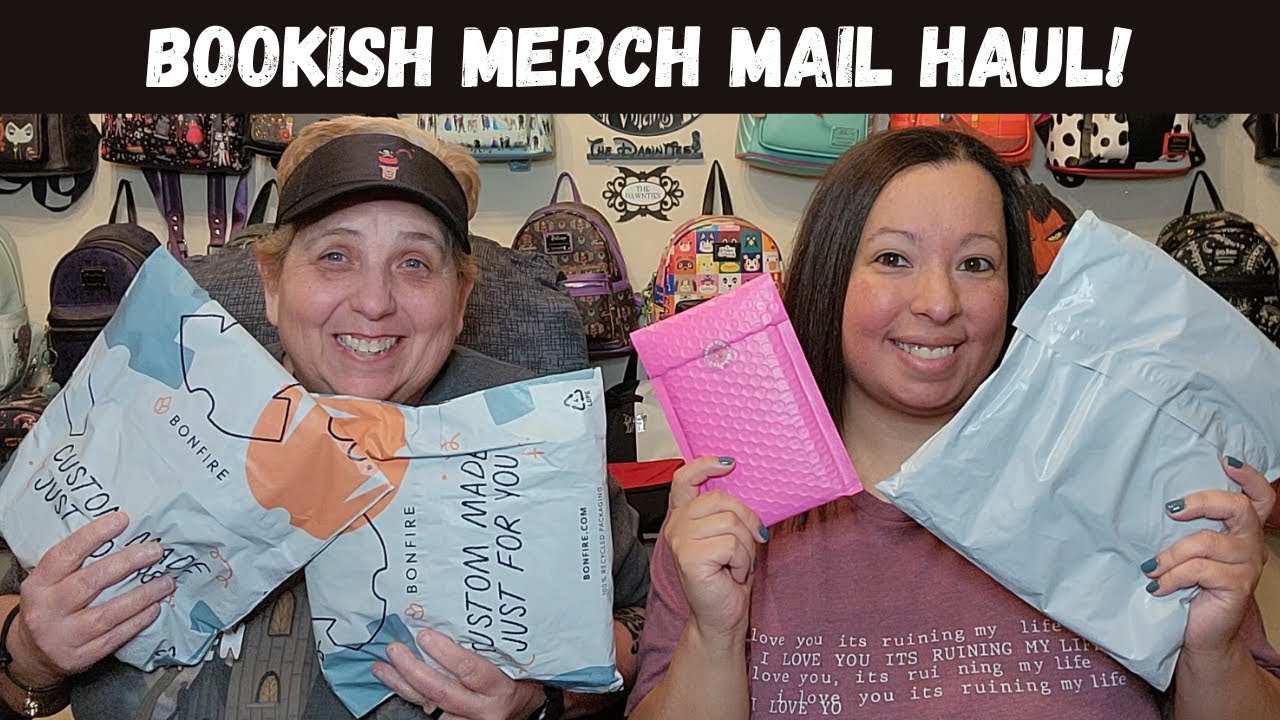 Bookish Merch Mail Haul | Summerween!
