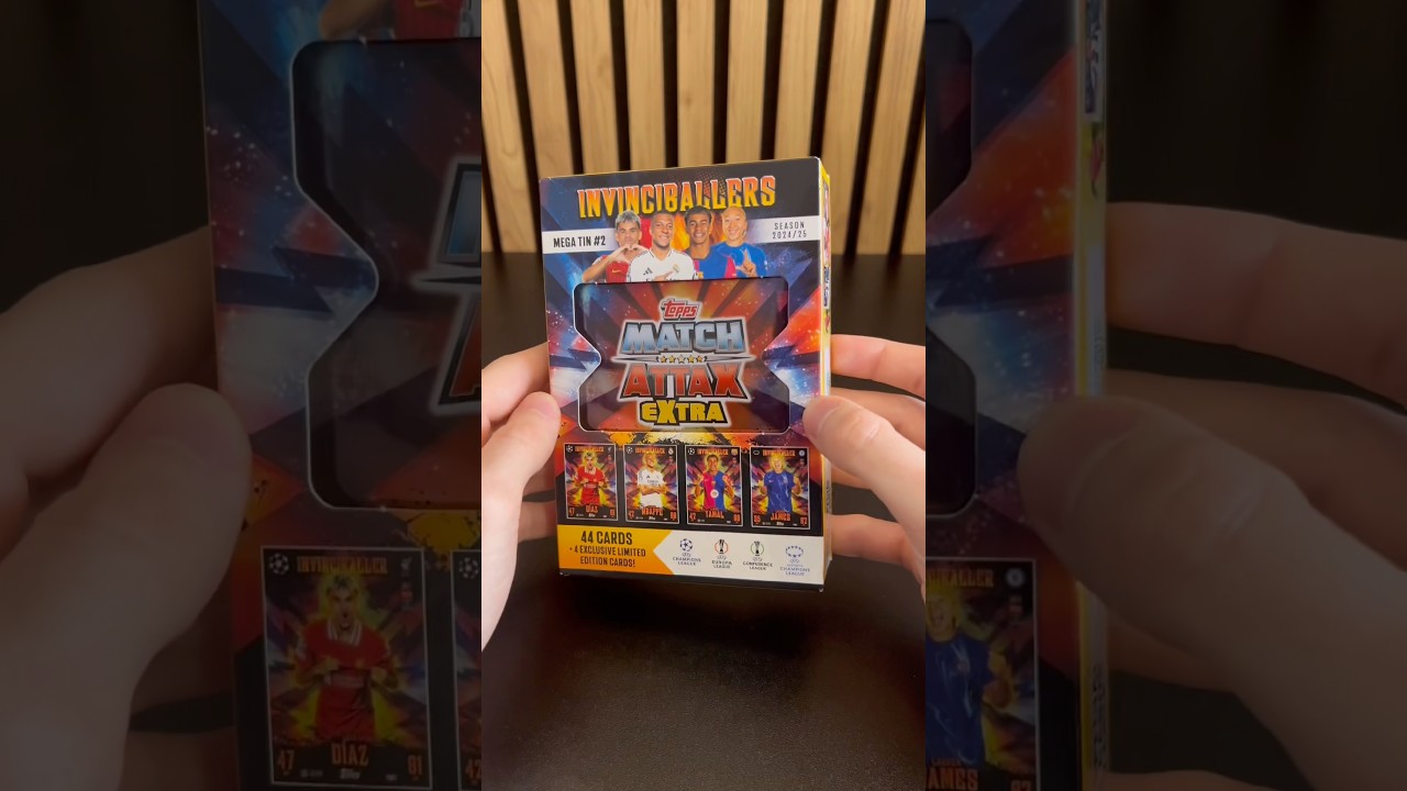 KUPIŁEM DUŻĄ PUSZKĘ KART TOPPS MATCH ATTAX EXTRA!
