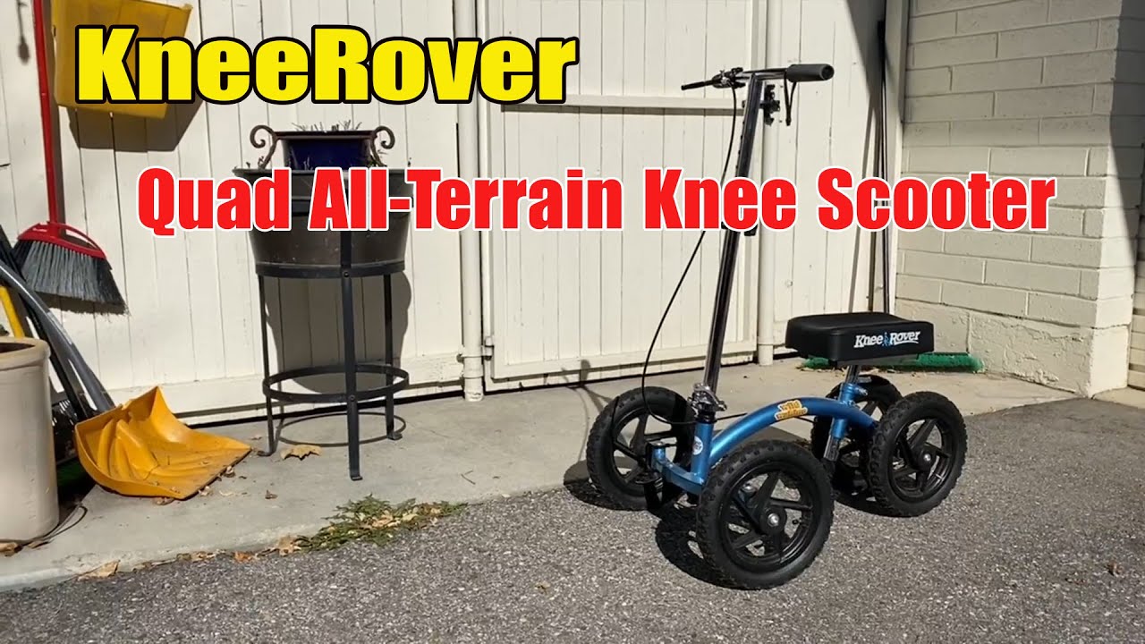 KneeRover Quad All-Terrain Knee Scooter Review 2025 – Is It Good? Should You Buy It?
