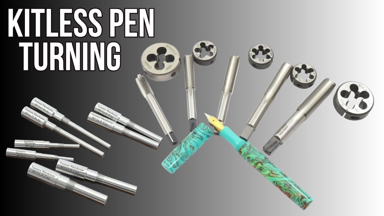 Custom Pen Turning -Live. Part 1