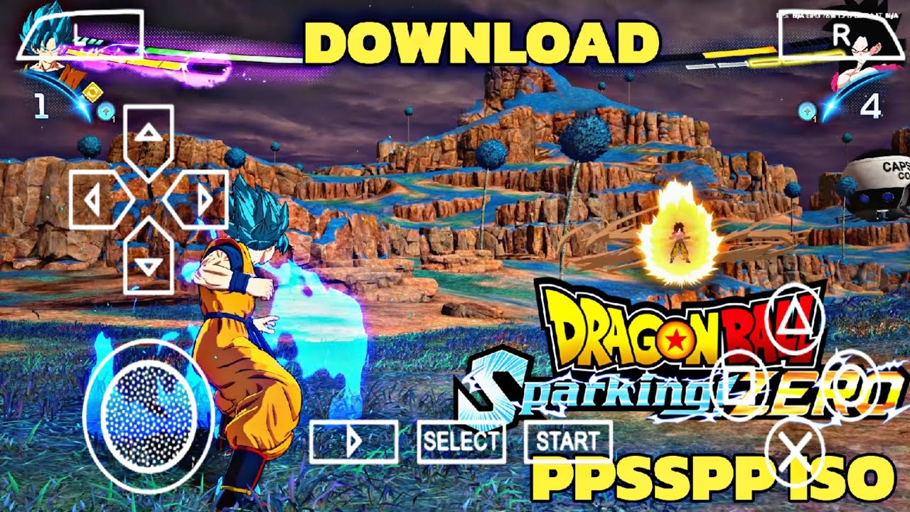 [DOWNLOAD] New DragonBall  SPARKING ZERO MOBILE PPSSPP ISO DBZ TTT MOD  With Permanent Menu HD 60FPS