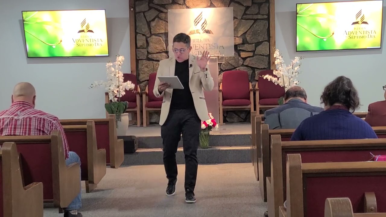 Iglesia Adventista del Septimo Dia. 1-10- 26. Pastor Augusto Sanmiguel. 