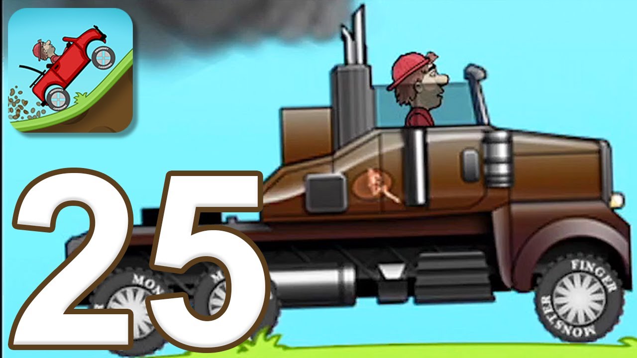 Hill Climb Racing - Gameplay Walkthrough Part 25 - Truck (iOS, Android)