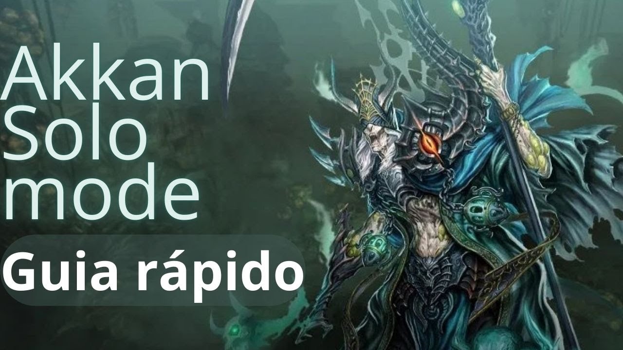 Guia rápido! Solo mode Akkan com Breaker Asura's 1585!