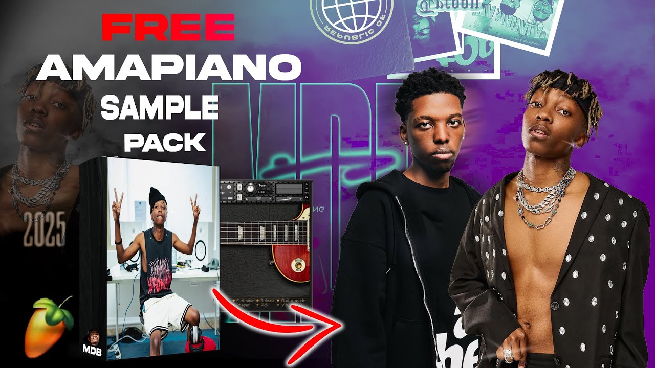 [FREE] Amapiano Sample Pack 2025 | Xduppy & M00tion🔥🔊🦃 | 