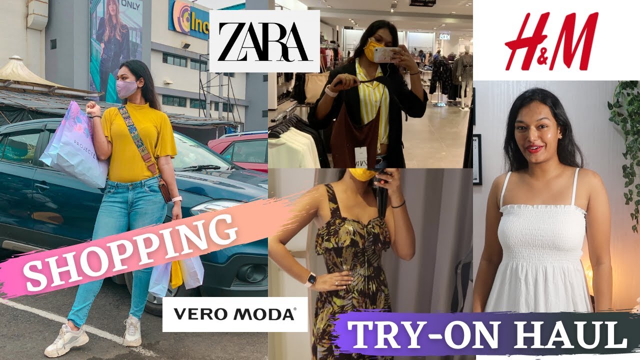 Come Shopping With Me! H&M, Vero Moda, Zara *TRY ON* Haul | #SarahVlogs