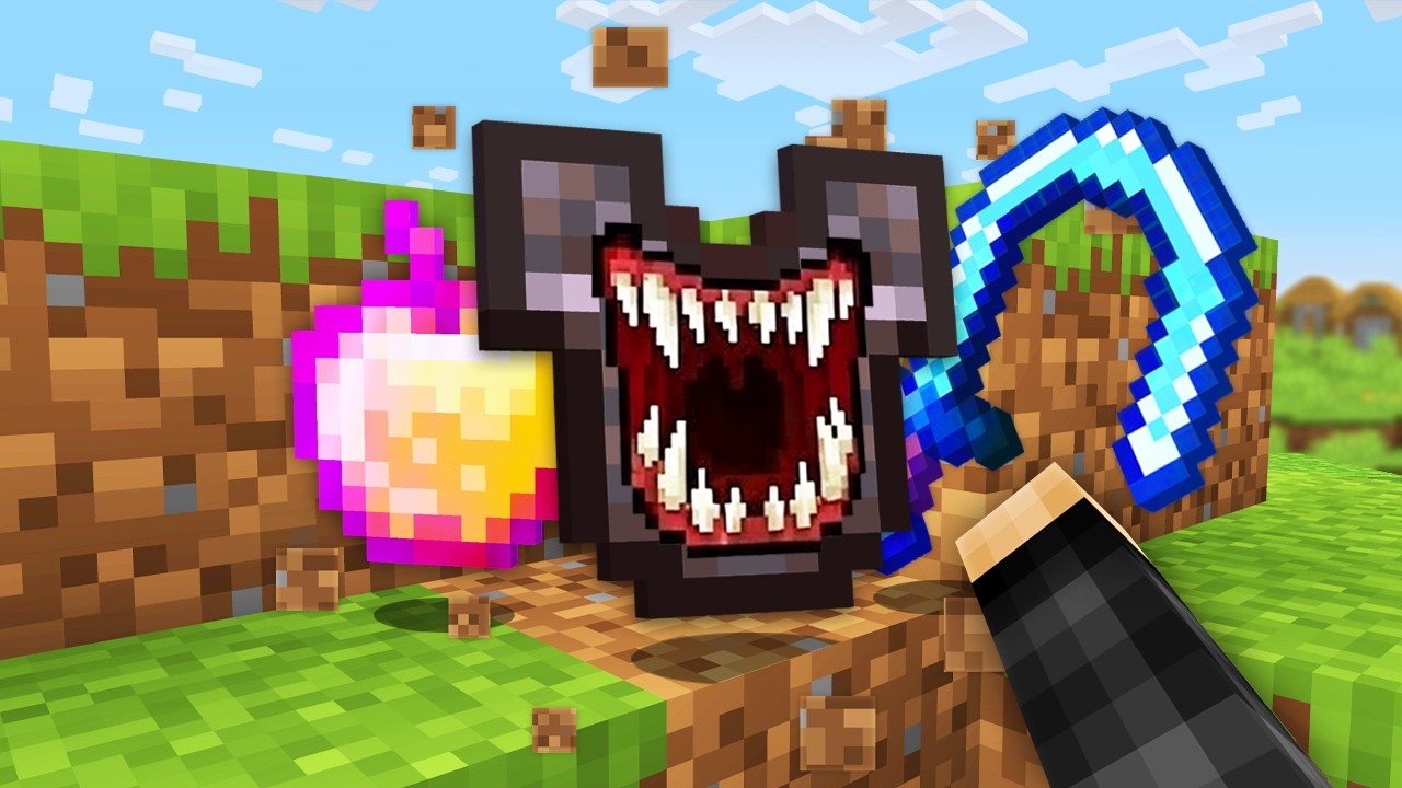Minecraft, But Drops Are Scary...
