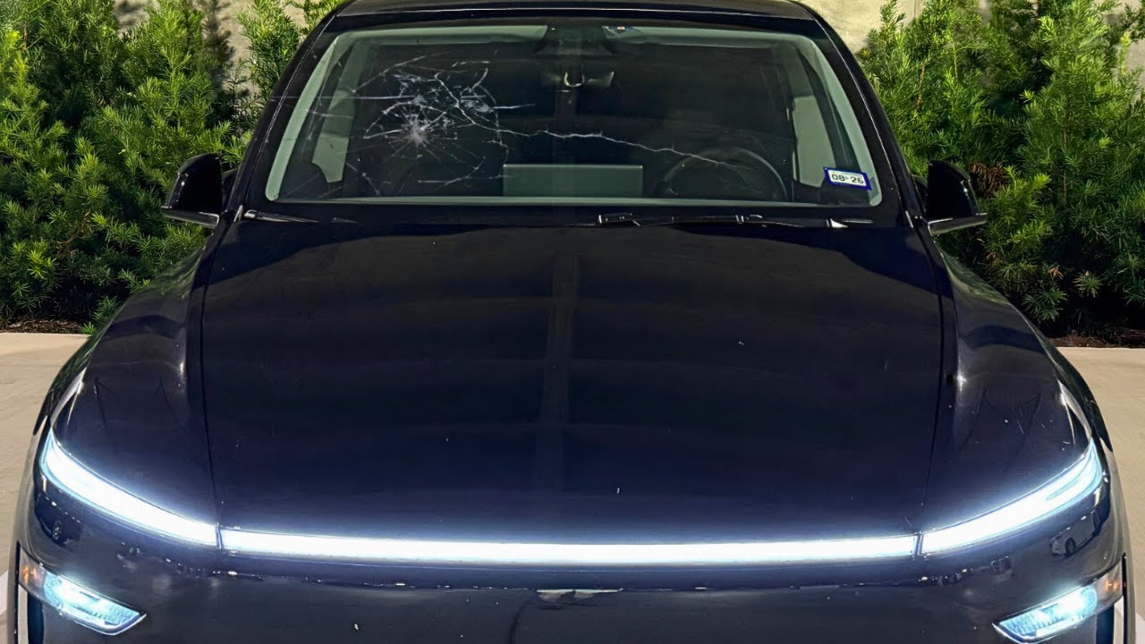 Tesla's Windshield Cracked? What now?