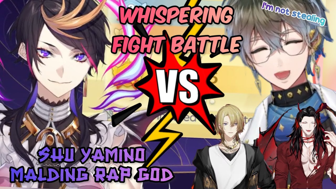 Ike & Shu Whispers fight battle : Shu malding rap god [FULL PART]