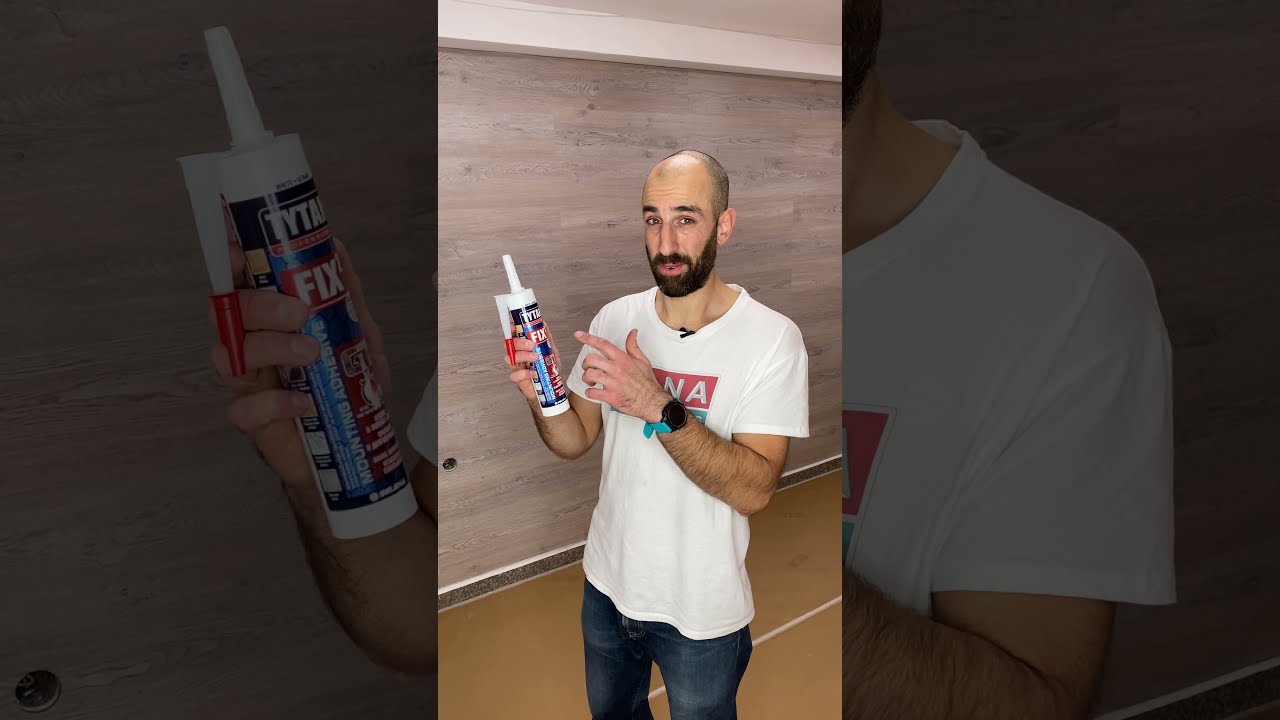 Как да залепим ламинат върху стена?
