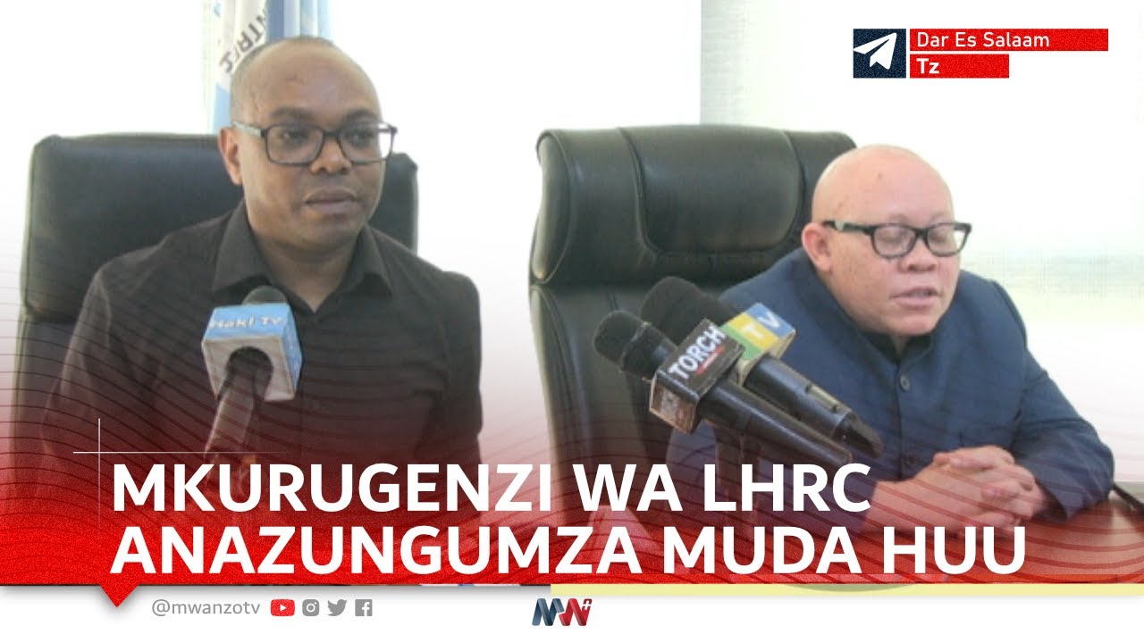 #LIVE: LHRC ANATOA TAMKO ZITO MBELE YA WANAHABARI MUDA HUU