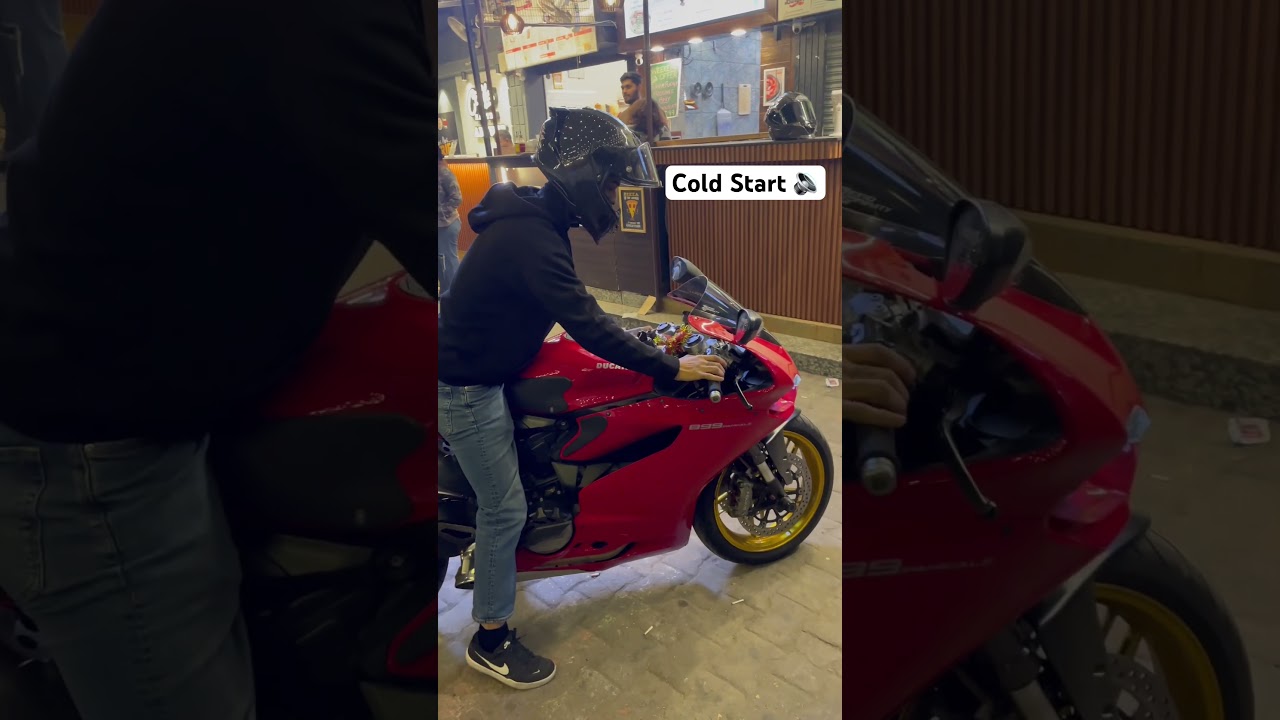 Ducati Panigale 899 Cold Start 🔥