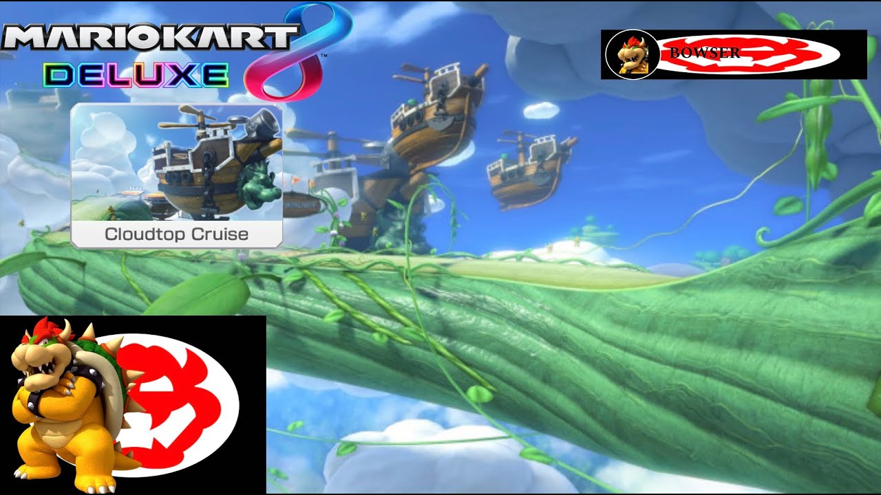 Mario Kart 8 Deluxe Cloudtop Cruise (Bowser)