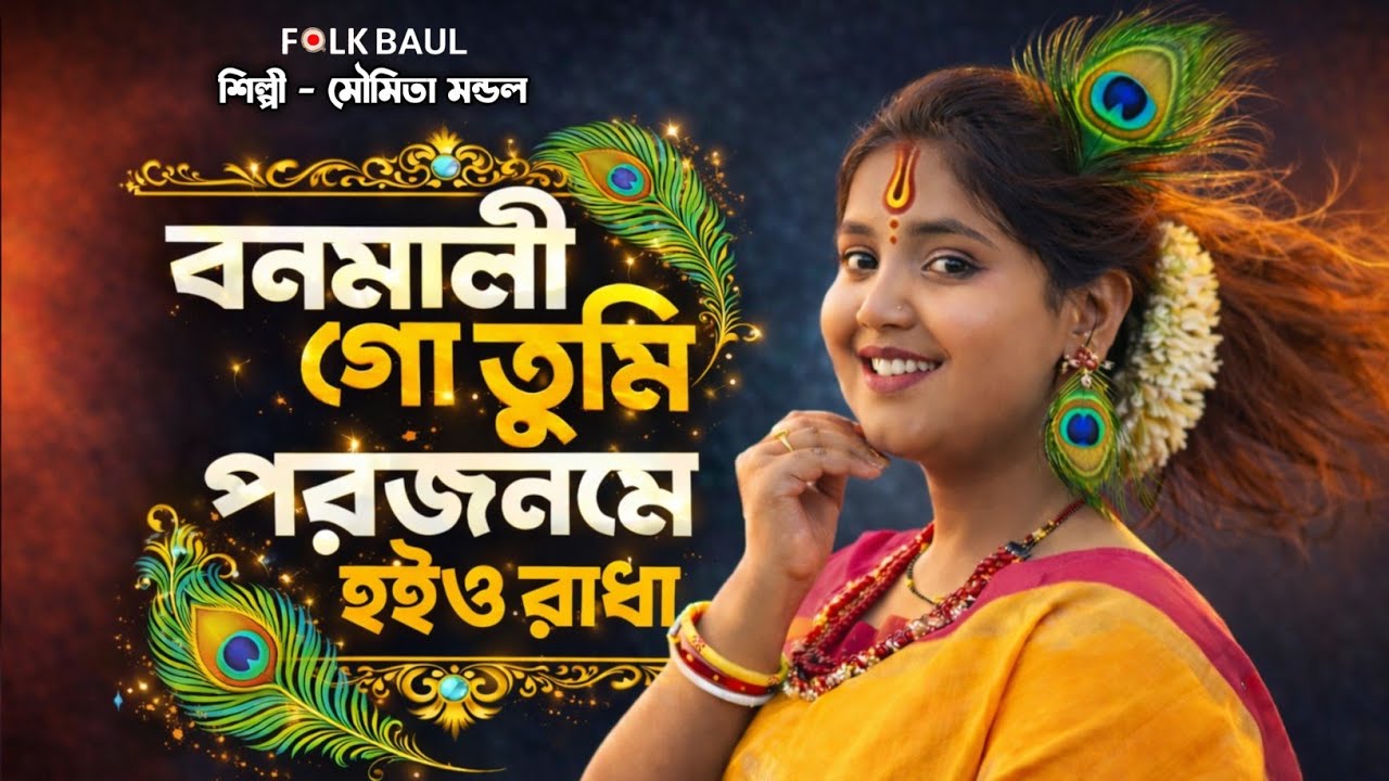 বনমালী গো তুমি , মৌমিতা মন্ডল , Bonomali Go Tumi Porojonome Hoiyo Radha , Folk Baul