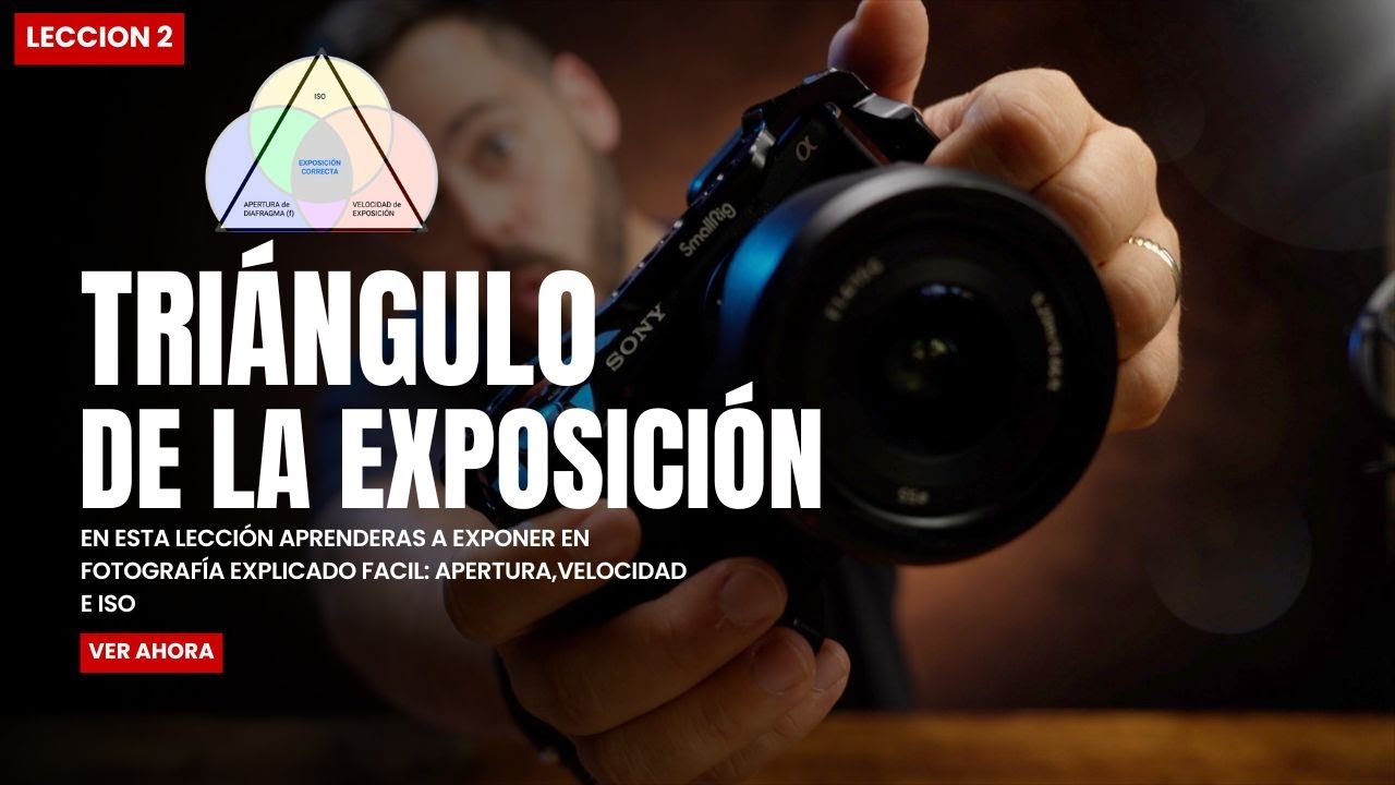 B&Aacute;SICO DE FOTOGRAF&Iacute;A #2: Entiende el TRI&Aacute;NGULO DE LA EXPOSICI&Oacute;N de forma f&aacute;cil y r&aacute;pida