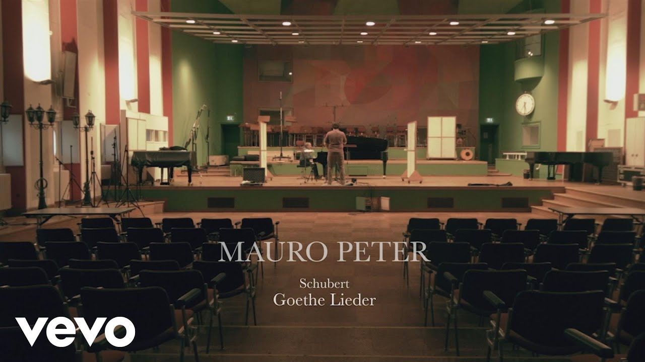 Mauro Peter, Franz Schubert - Schubert's Goethe Lieder - About the Recording