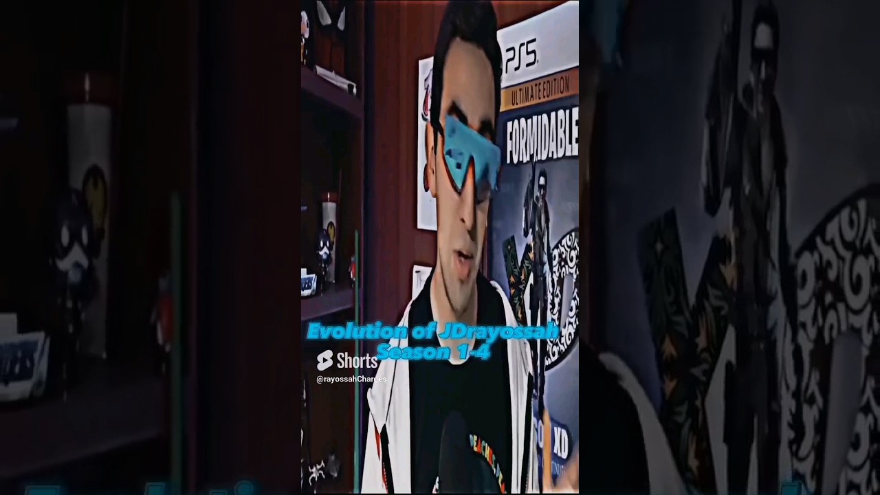 Evolution of JDrayossah Season 1-Season 4 #edit #rayossah #shorts #evolution #letithappen #gamer