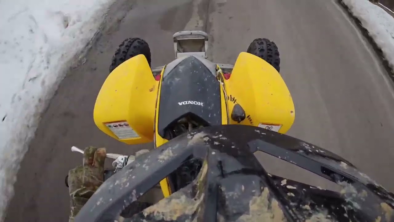 rippin 400 sorry for the crappy footage 