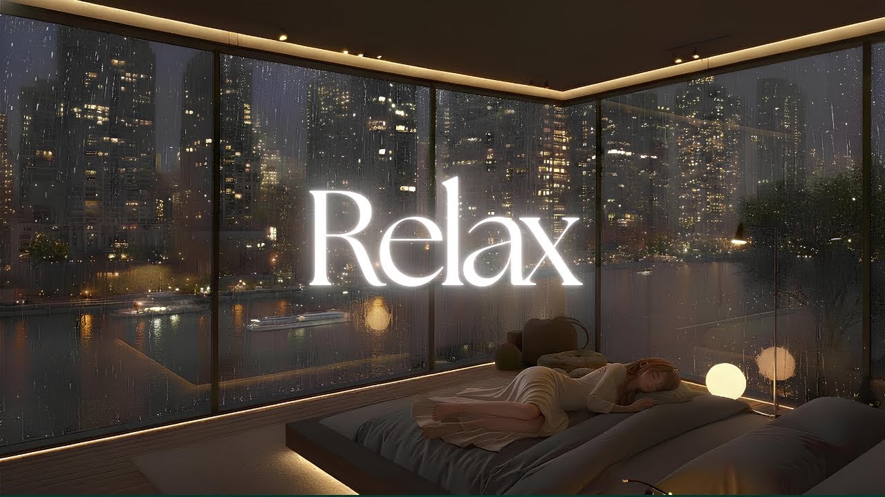 LIVE: Rainy Night Piano 🌧️🎹 | Relaxing Piano & Rain Sounds for Deep Sleep, Stress Relief