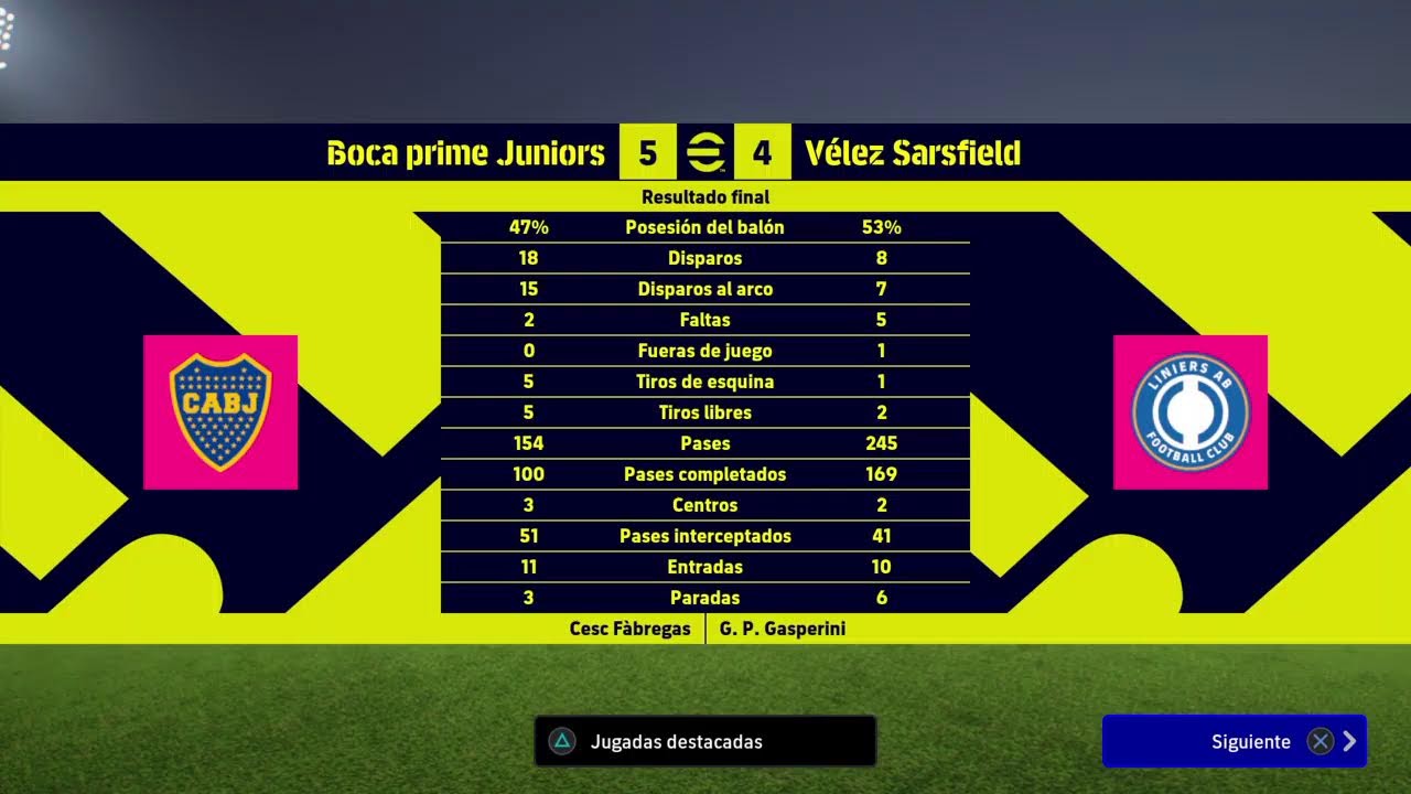 Boca vs Velez Sarfield
