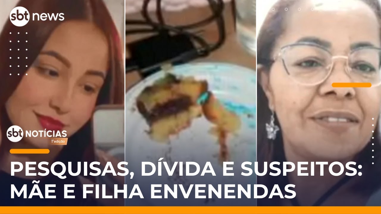 Mãe e filha morrem após comerem bolo envenenado entregue após festa | #SBTNoticias