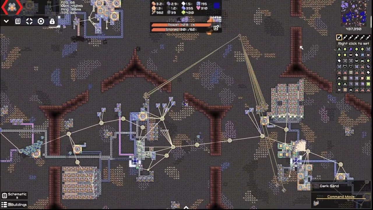 Мindustry Hex PvP on Eviction server. Green_ against pObORnik (aka Giselle). Миндастри Хекс ПвП.