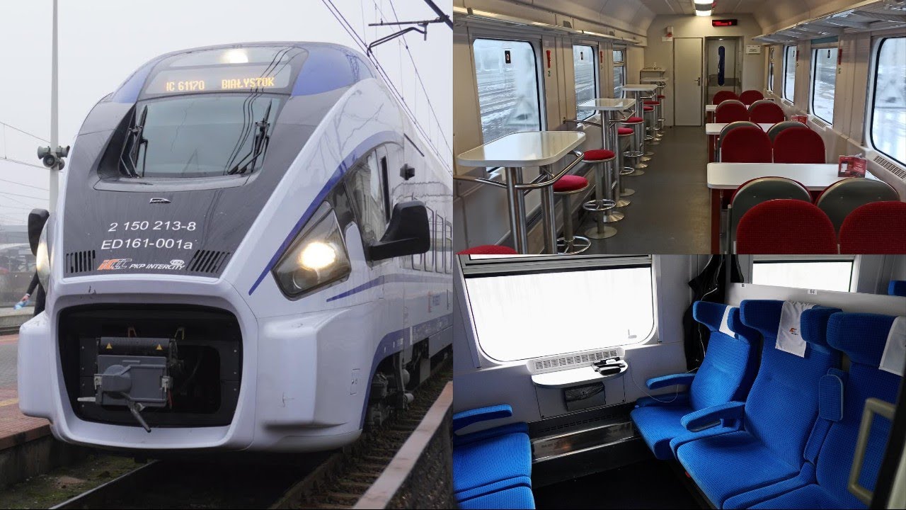 Urlaub in Polen - PKP Intercity 1. Klasse + Restaurant 