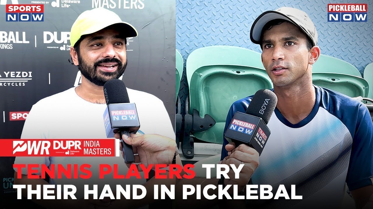 PWR DUPR India Masters 2024  Tennis Players Come Together for an Exciting Pickleball Challenge!