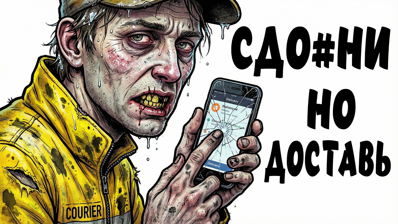 ТЫ — КУРЬЕР ЯНДЕКС.ЕДА: 300₽ ЗА ЗАКАЗ (и это вся твоя жизнь)