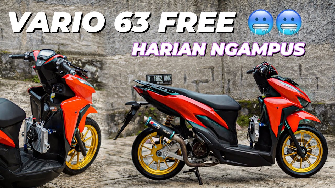 REVIEW VARIO 63 FREE HARIAN NGAMPUS🥶🥶