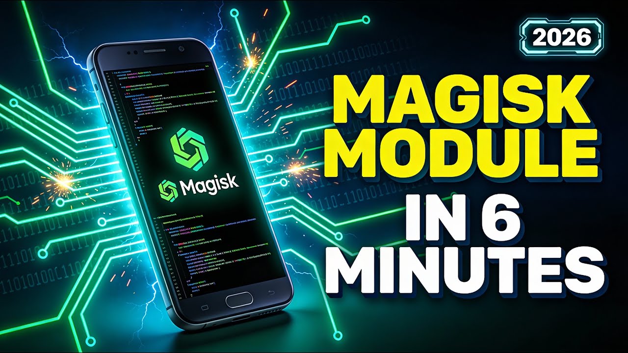 🚀 How to Create your own Magisk Module in 2026? 🔥 Build Your First Module in 6 Minutes! ⚡