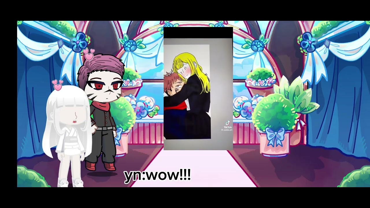 sukuna and yn react to each other