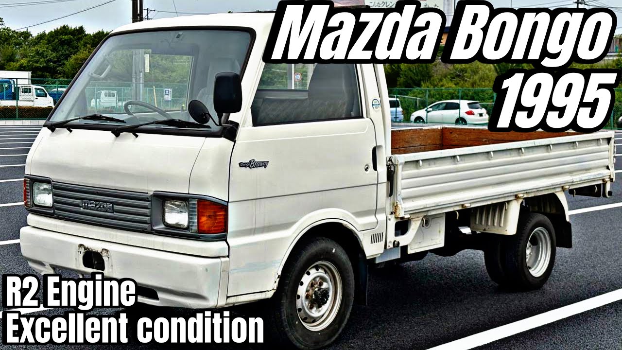 Mazda Bongo Browny 1995 | R2 Diesel | Japanese Flatbed Truck 🇯🇵