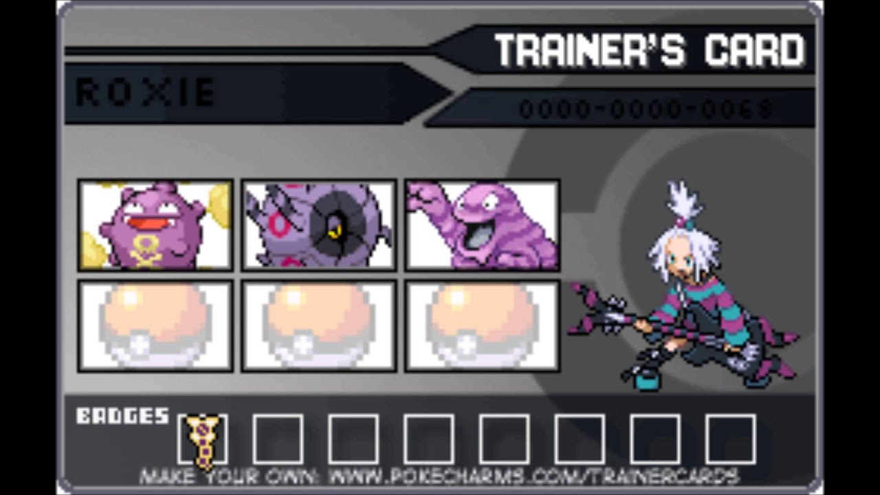 Unova Gym Leaders Trainer Cards