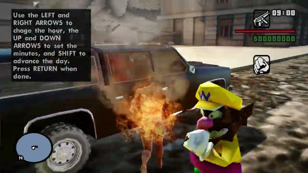 Creepy Wario with Music