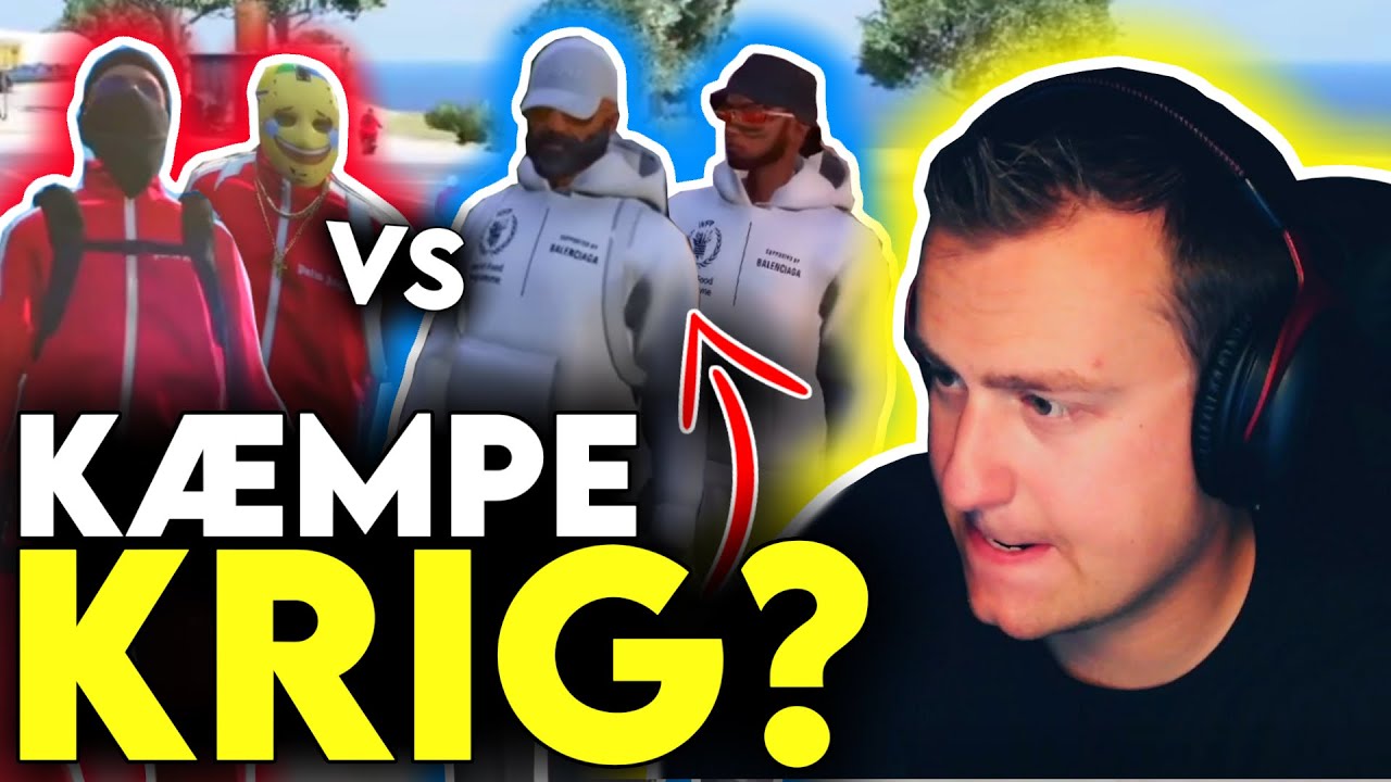 BANDEKRIGEN PÅ DRP?🤬🤯 | DANSK RP