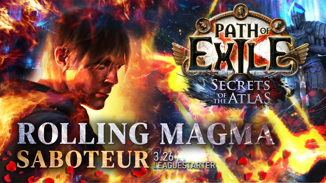 HUNDREDS of PROJECTILES per second with this build!! - Rolling Magma Mines w/ Goratha [PoE 3.26]