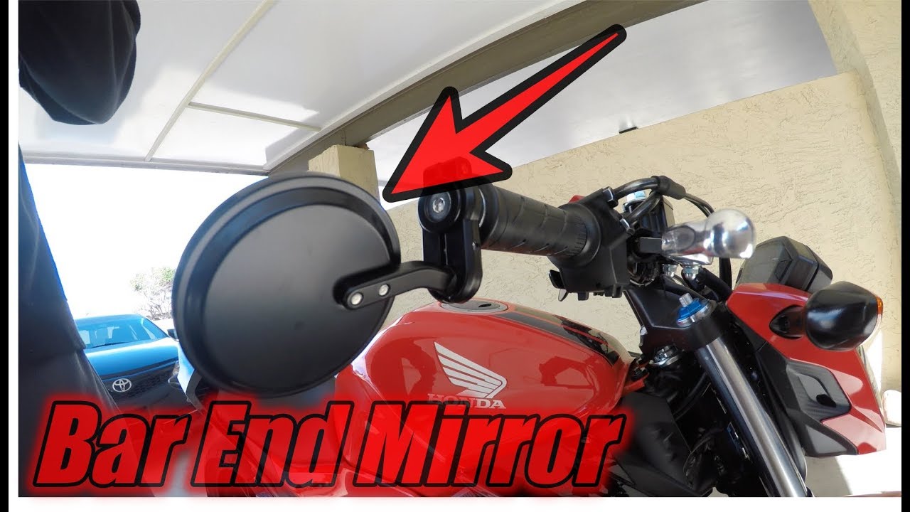 Cb500f Bar End Mirror Install