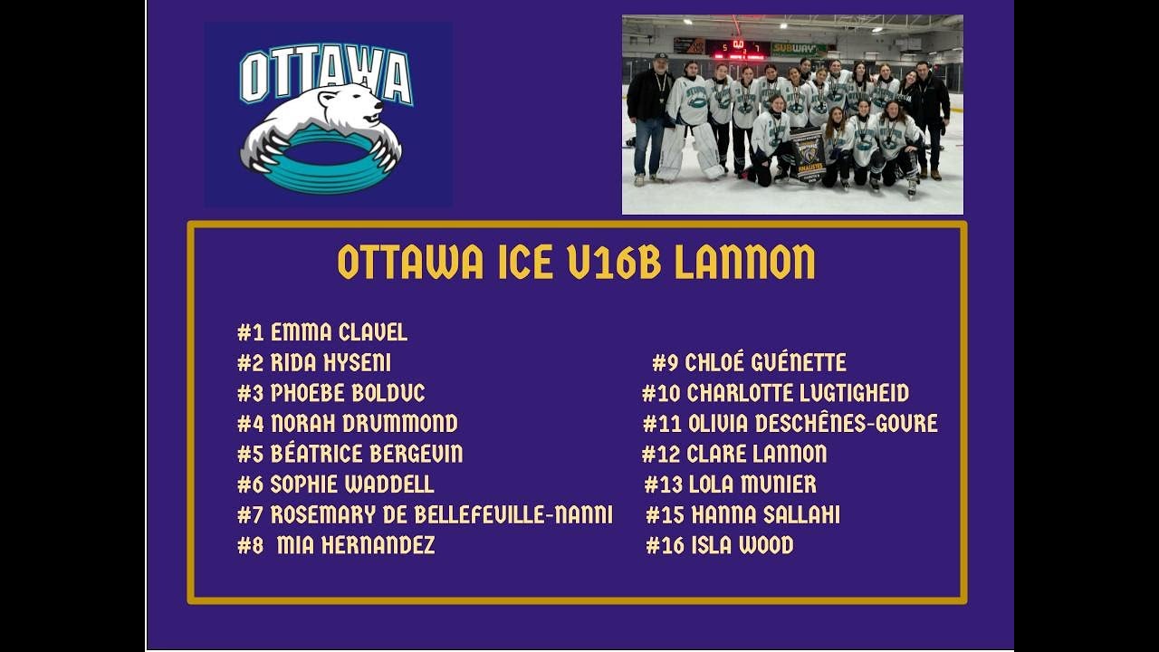 U16B LANNON vs Blainville U19B