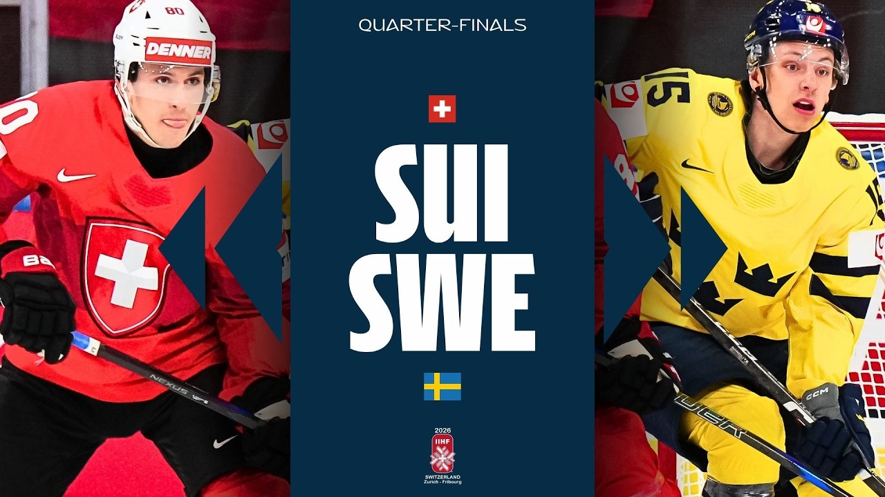 Highlights: Switzerland vs Sweden | 2026 #MensWorlds