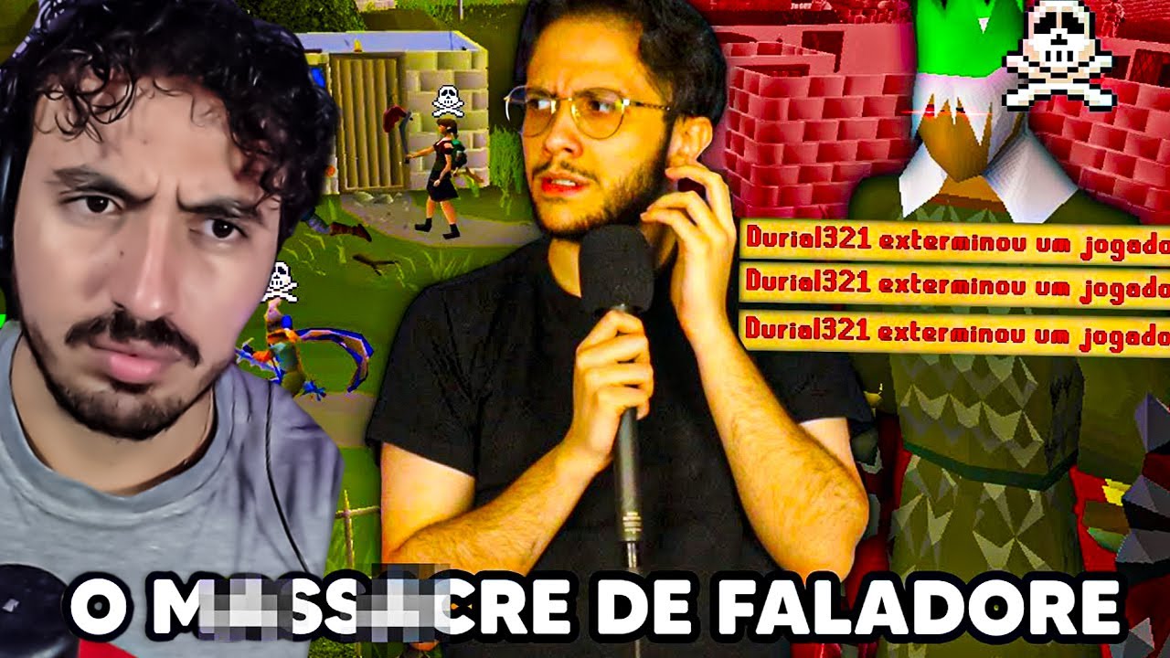 A MAIOR TRAGÉDIA JÁ VISTA EM UM MMORPG -  Bruno Hataque | Leozin React