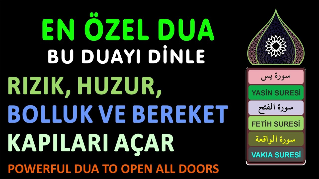 Rızık, Bolluk, Bereket İ&ccedil;in Mucizevi Dualar &ndash; Dinleyen Kazanıyor!