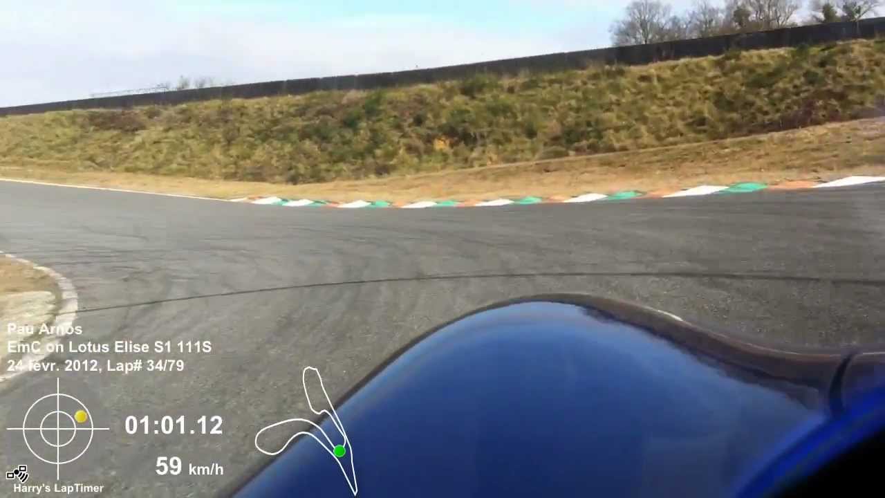 Lotus Elise S1 111s circuit de Pau Arnos
