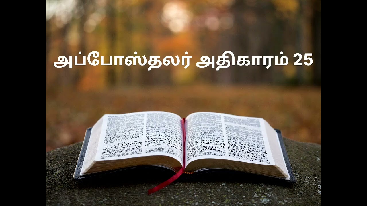 அப்போஸ்தலர் 25ம் அதிகாரம்
