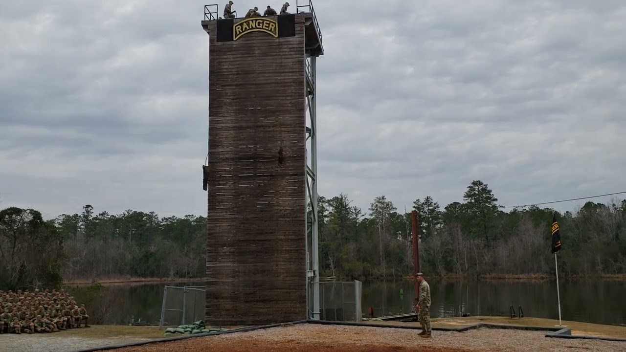 Rangers in Action Demonstration at Ranger School Graduation Part 1