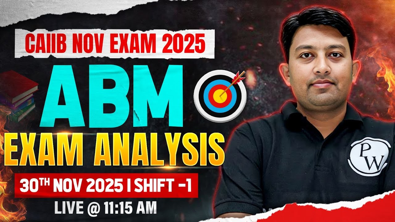 CAIIB ABM Exam Analysis 2025 | ABM Shift 1 Analysis | CAIIB ABM Exam Review | CAIIB ABM Analysis