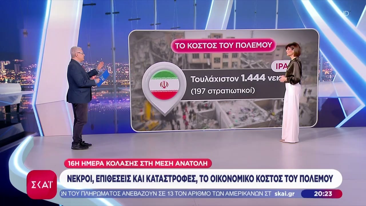 14η ημέρα κόλασης στη Μέση Ανατολή: Αριθμός νεκρών, κατεστραμμένες υποδομές και οικονομικά κόστη