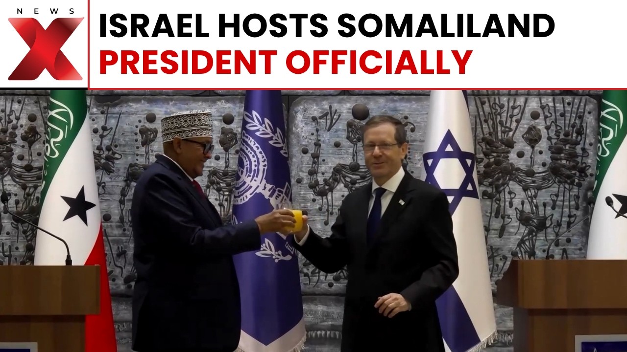 Somaliland President Meets Isaac Herzog After Israel Recognition Diplomatic Breakthrough | NewsX