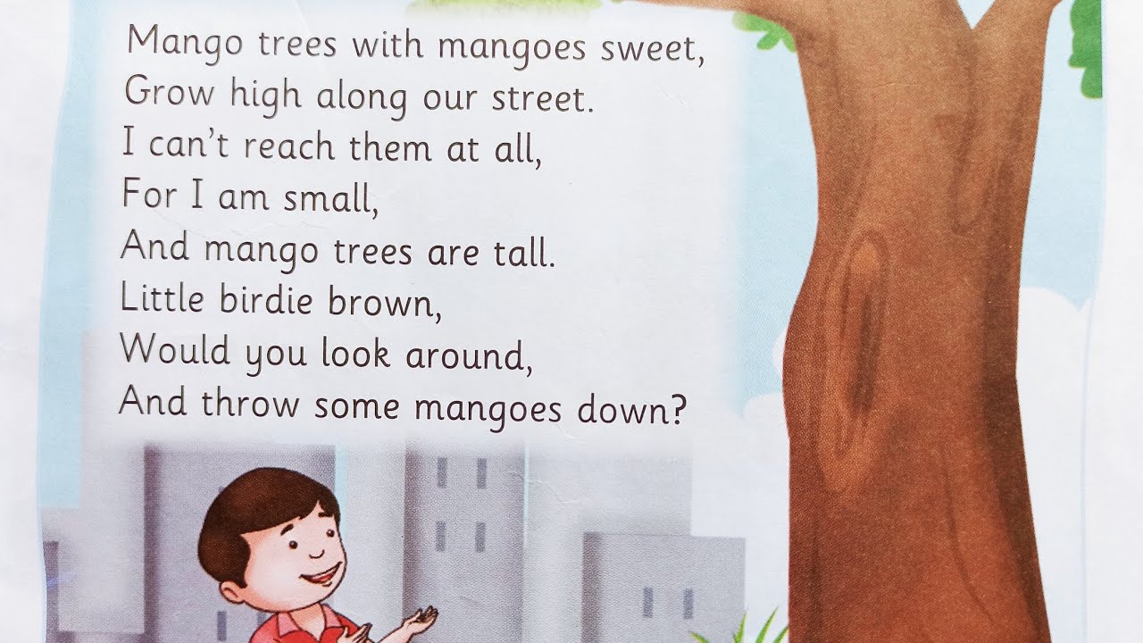 Mango 🥭 Trees | आम का पेड | SrKg Rhymes| Songs & Poems | Hindi & English | S&D Teacher